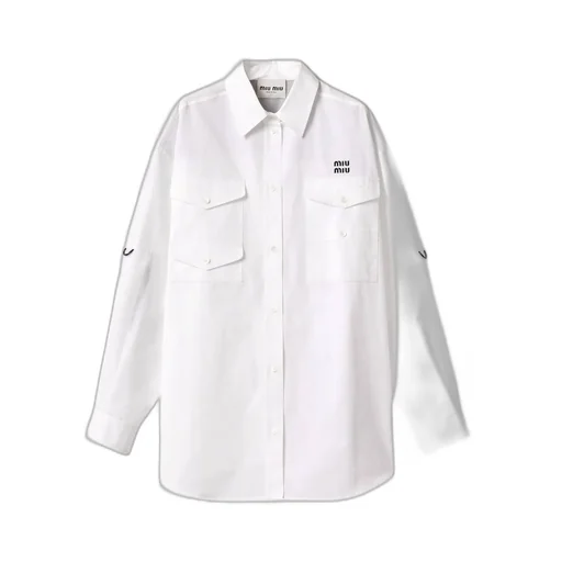 Poplin Shirt-Dress