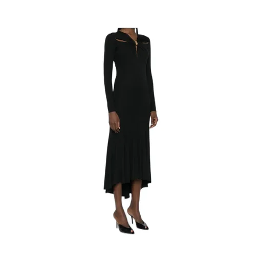 Long-Sleeve Midi Dress