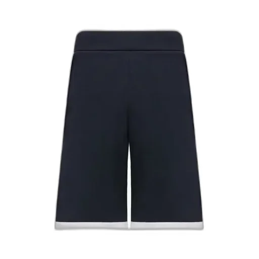 Logo Stretch Cotton Fleece Shorts