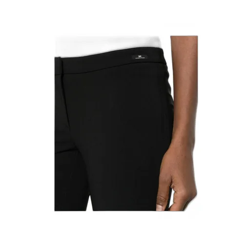 Black Flared Trousers