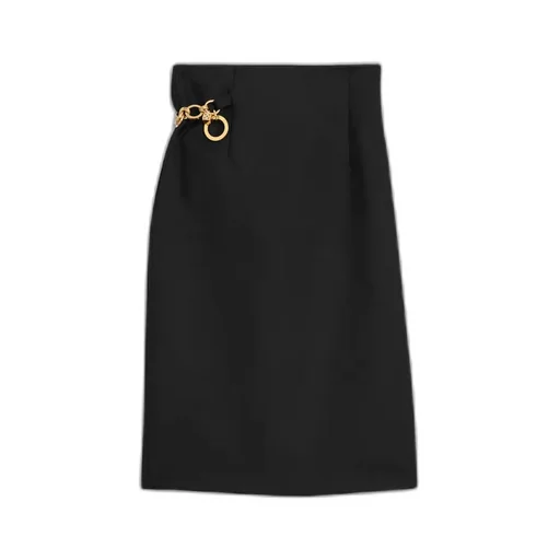 Midi Skirt In Mohair Wool