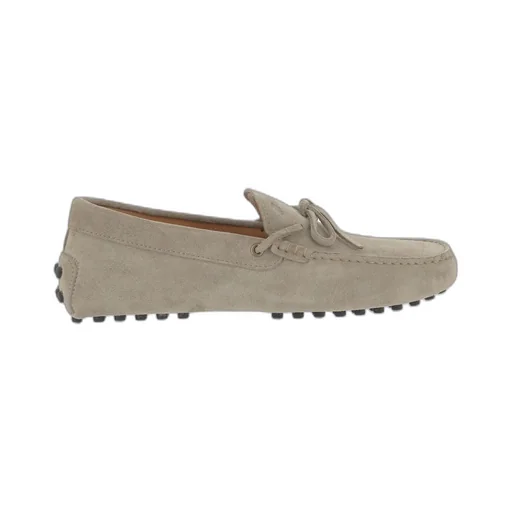 Tod's Logo Detailed Lace-Up Boat Shoes