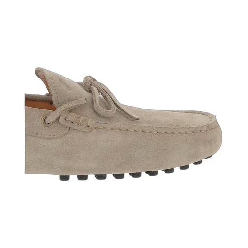 Tod's Logo Detailed Lace-Up Boat Shoes