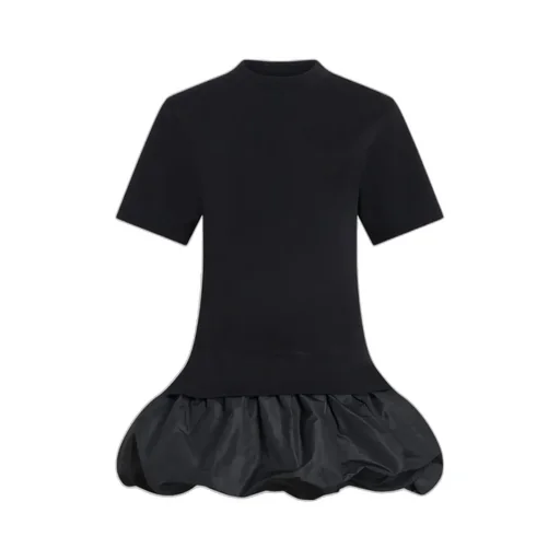Short-Sleeves Mini Dress