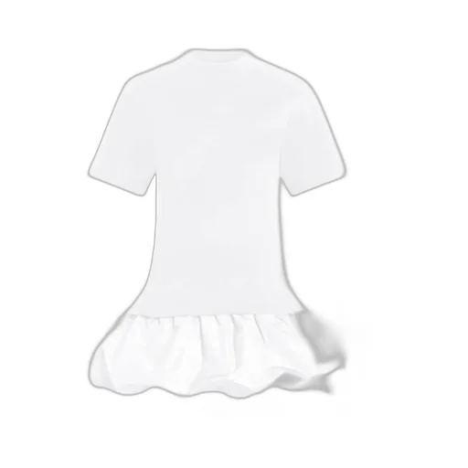 Short-Sleeves Mini Dress