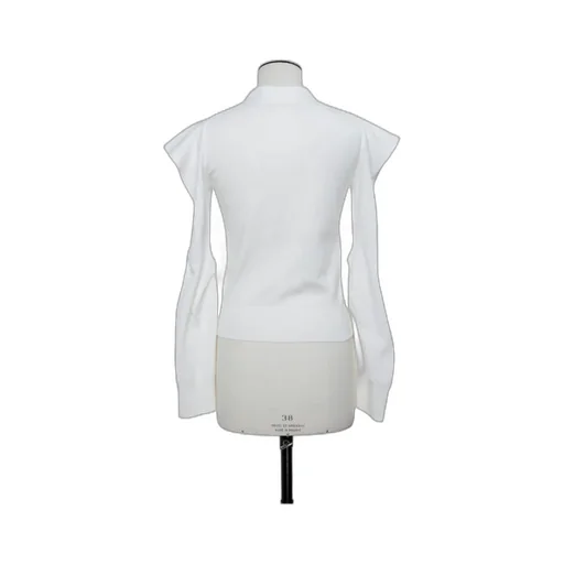 Sacai Button-Up Knit Sweater