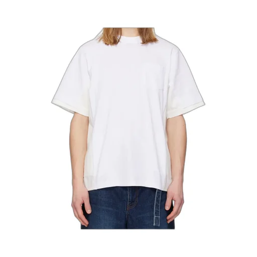 Sacai Contrast Panel Pocket T-Shirt