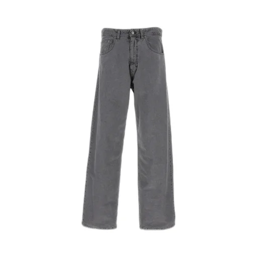 Mm6 Maison Margiela Logo-Patch Denim Jeans