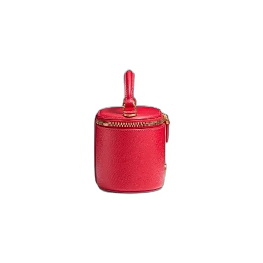 Vlogo Signature Mini Vanity Bag In Grainy Calfskin