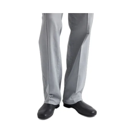 Five-Pocket Washed Denim Jeans