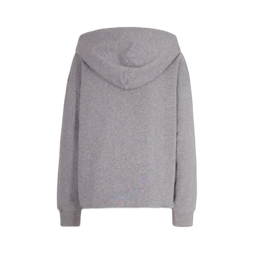 Mm6 Maison Margiela Drawstring Raw-Hem Hoodie
