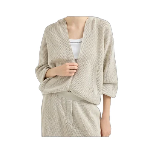 Zip-Up Cardigan