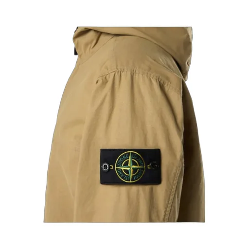 Hooded Jacket With Pigmented Resin