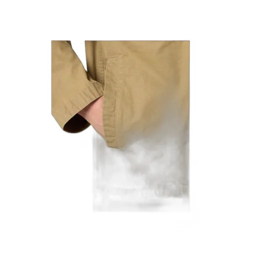 Hooded Jacket With Pigmented Resin