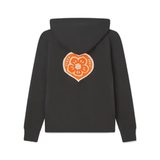 Kenzo Heart Logo Zip Hoodie