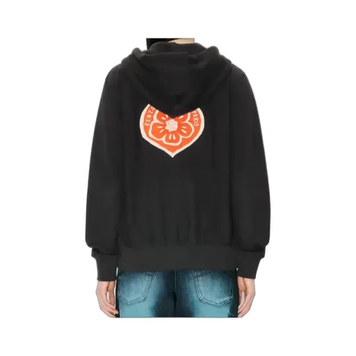 Kenzo Heart Logo Zip Hoodie