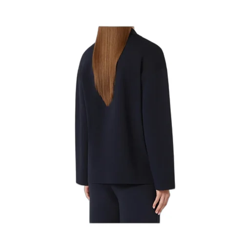 Double-Breasted Viscose CrÊPe Jacket - Ultramarine