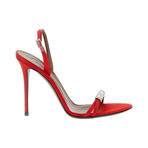 Giuseppe Zanotti Lena Crystal Heeled Sandals