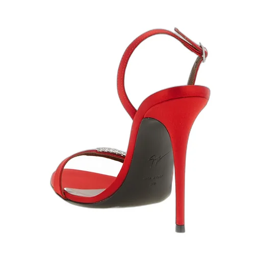 Giuseppe Zanotti Lena Crystal Heeled Sandals