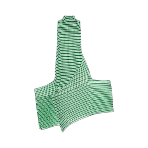Issey Miyake Striped Sleeveless Dress