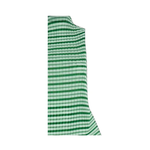 Issey Miyake Striped Sleeveless Dress