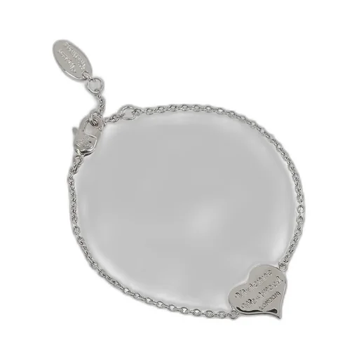 Heart-Shaped Pendant Bracelet
