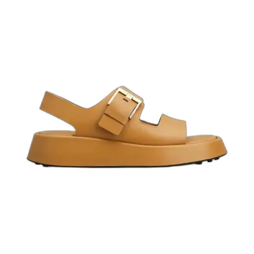 Buckle-Strap Sandals