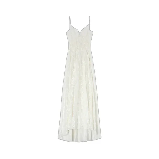V-Neck Midi Dress