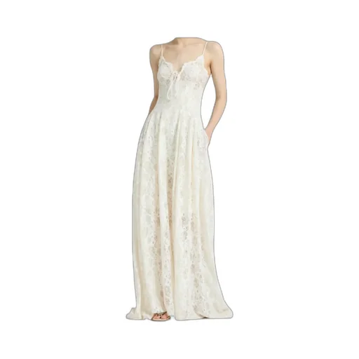 V-Neck Midi Dress