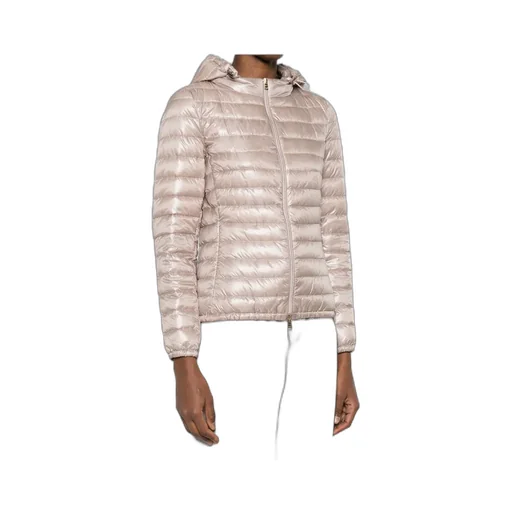 Quilted Hooded Down Jacket