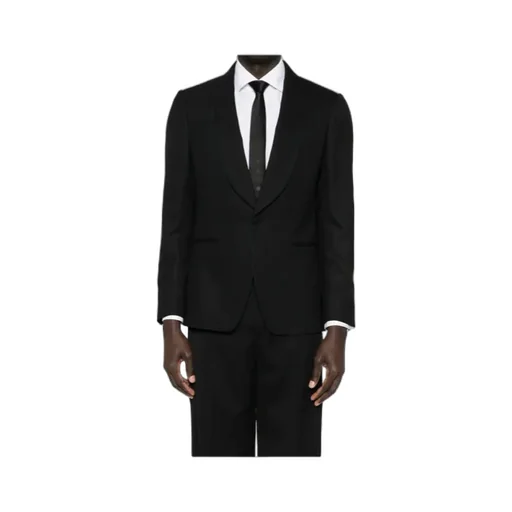 Shawl-Collar Single-Breasted Jacket