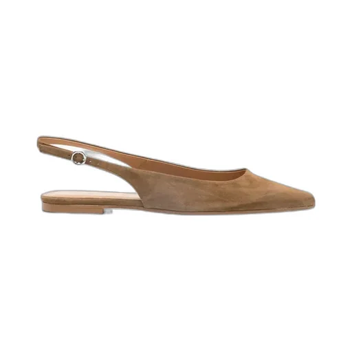 Pointed-Toe Flat Sandals