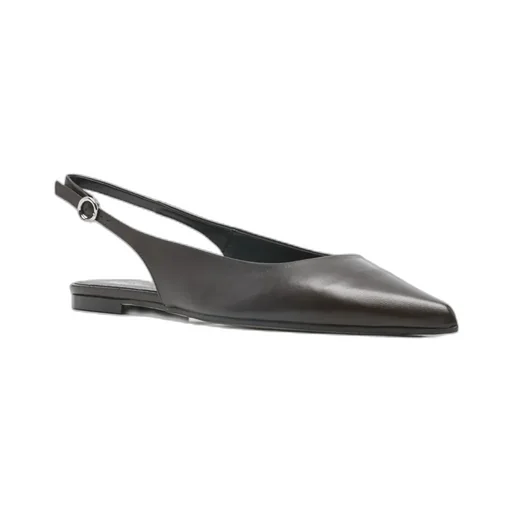 Pointed-Toe Flat Sandals