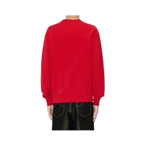 Embroidered Sweatshirt In Cotton Boke Flower