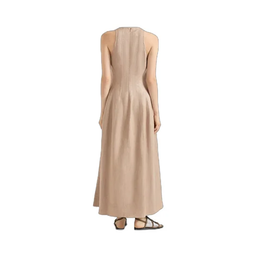 Sparkling-Twill Maxi Dress