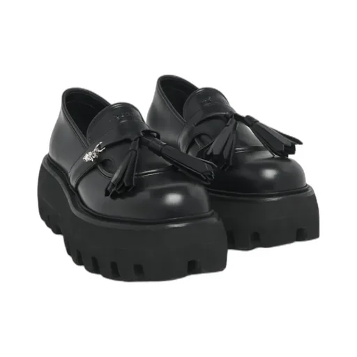 Alexander Mcqueen Sofa Skull Tassel Chunky-Sole Loafers
