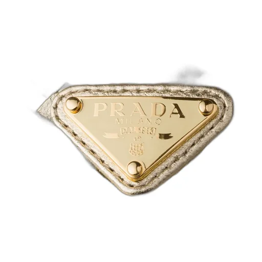 Prada Triangle-Logo Ballerines
