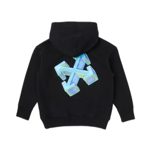 Logo-Print Graphic Hoodie