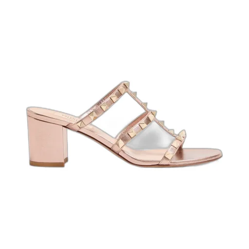 60Mm Rockstud Laminated Sandals