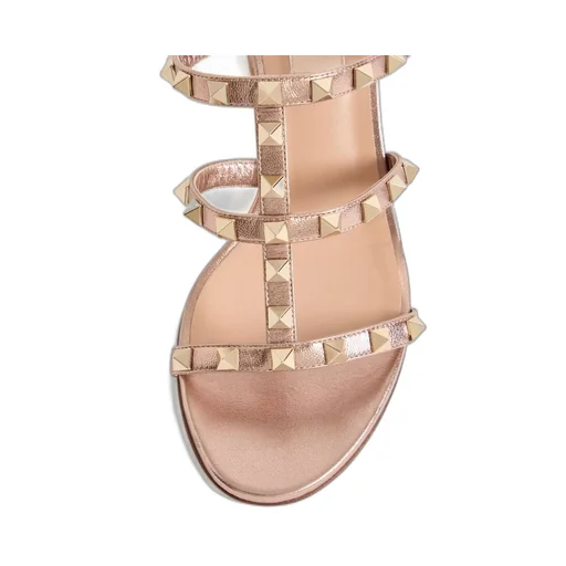 60Mm Rockstud Laminated Sandals