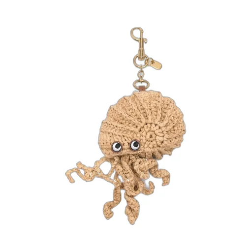 Animal-Patterned Keychain