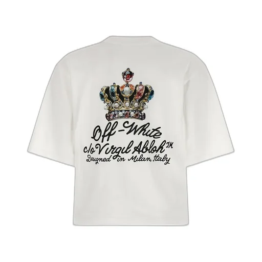 Off-White Royal Crown Crewneck T-Shirt