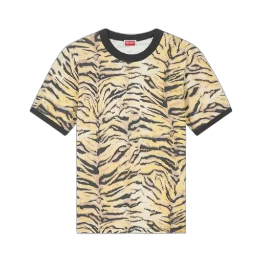 Kenzo All-Over Stripe Print T-Shirt