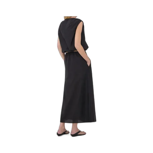 Gathered-Shoulders Blouse