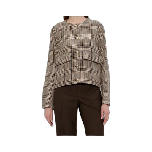 Paul Smith Checked Cropped Blazer