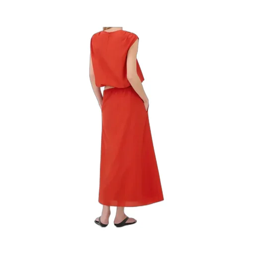 Loulou De Saison Cosma Gathered Sleeveless Top