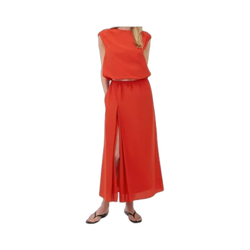 Loulou De Saison Cosma Gathered Sleeveless Top
