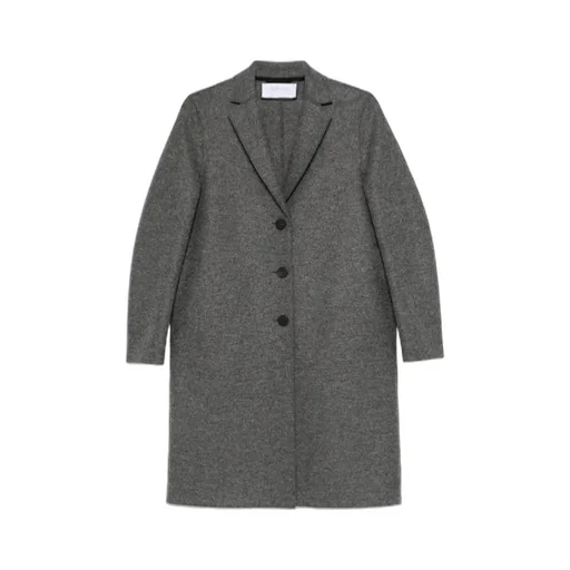 Buttoned Single-Breasted Coat