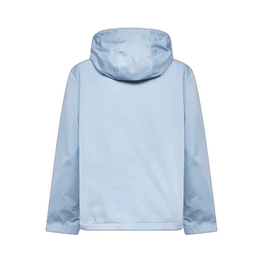 Moncler Logo Patch Zip-Up Hooded Jacket