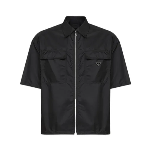 Collared Short-Sleeved Shirt